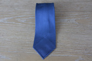 Silk tie sapphire grenadine